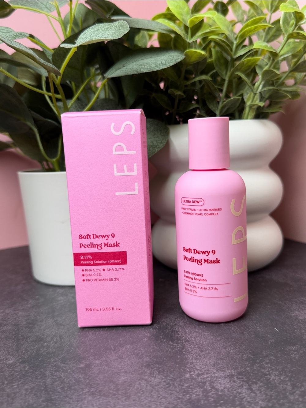 Soft Dewy 9 Peeling Mask — Pink
